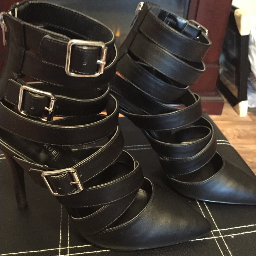 Black heels